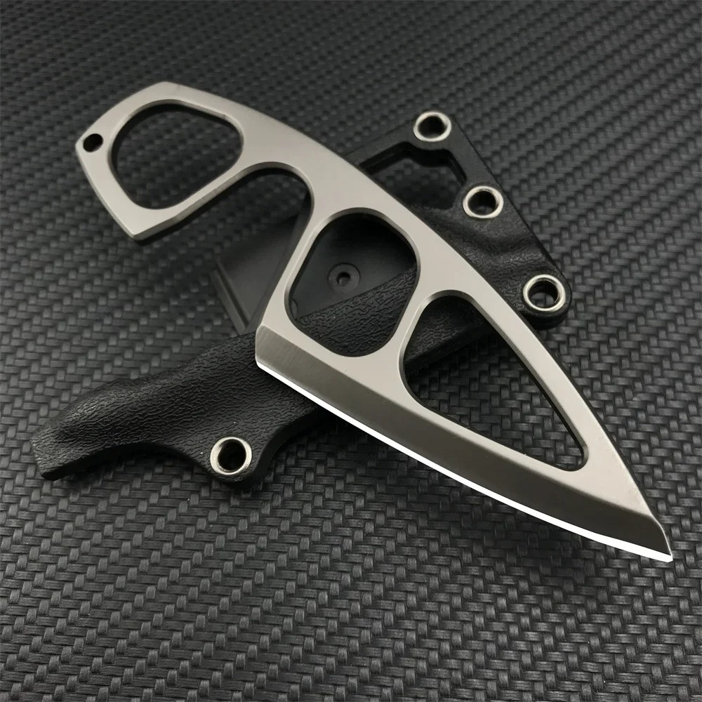 Edc Carry Pocket Knife - มีดคอแข็งแรงทนทาน ใบมีด 440C พร้อมปลอก Kydex พกพาสะดวก