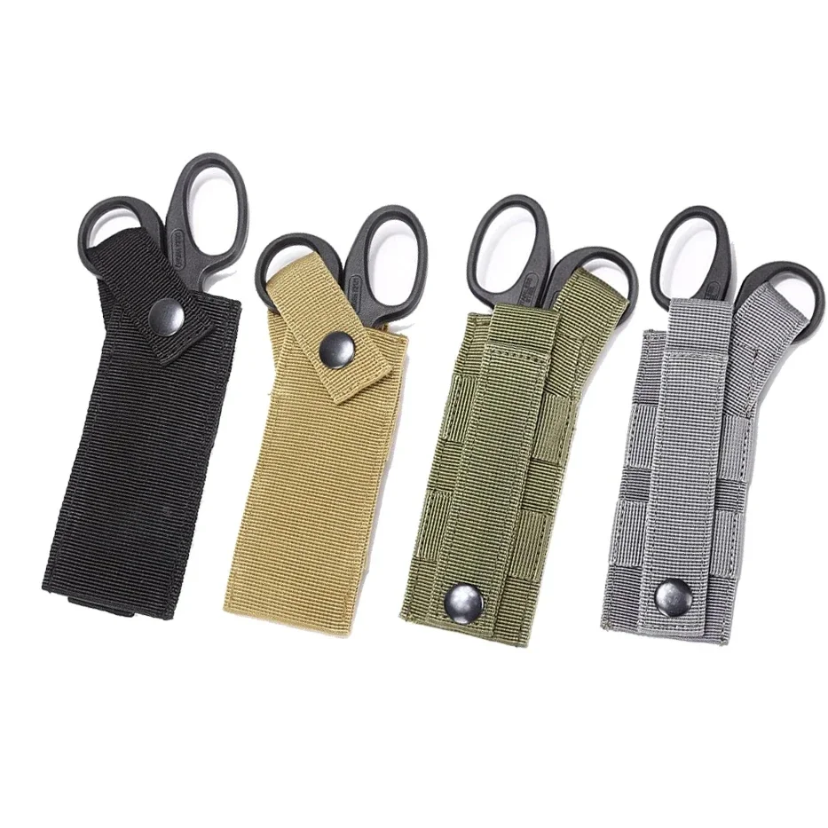 Edc Carry Flashlight - ยุทธวิธี MOLLE กรรไกรทางการแพทย์กระเป๋าไฟฉายมีด EMT ผู้ถือเดินป่ากลางแจ้งการล่าสัตว์อุปกรณ์เสริม EDC