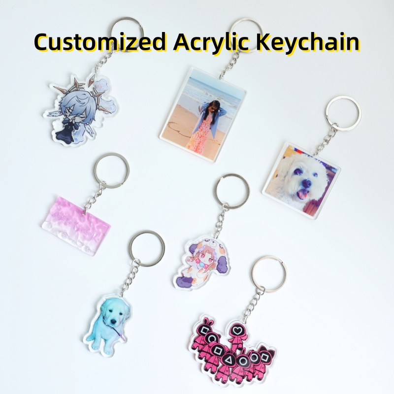 Carabiner Keychain - 2D แบน 6 ซม./2.36 นิ้ว 1
