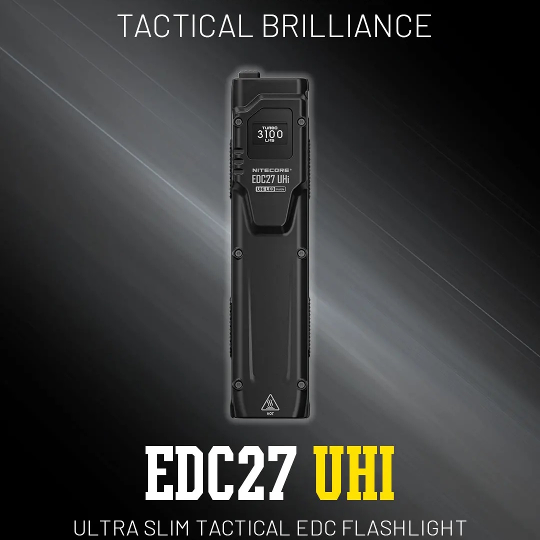 Edc Carry Flashlight - ไฟฉายยุทธวิธี Convoy UHi EDC 3100 ลูเมนส์