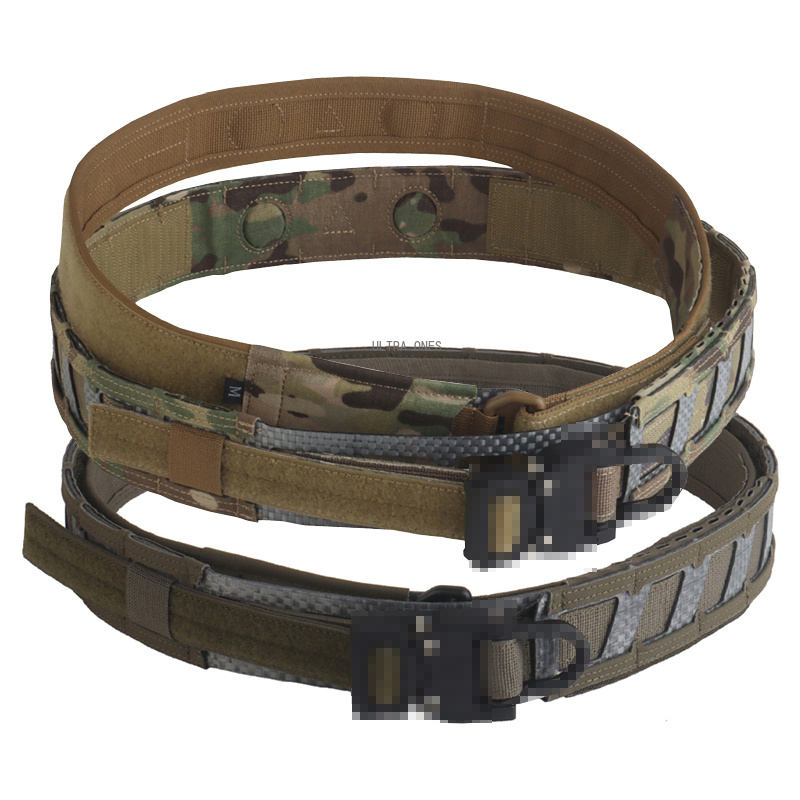 Edc Carry Belt - เข็มขัดแอร์ซอฟท์สำหรับการฝึกซ้อมกลางแจ้ง CS เข็มขัดยุทธวิธีระบบ MOLLE แม่เหล็ก 2