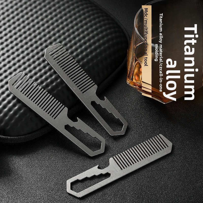หวีอเนกประสงค์โลหะผสมไทเทเนียม - Comb Pocket Titanium บทวิจารณ์และราคา