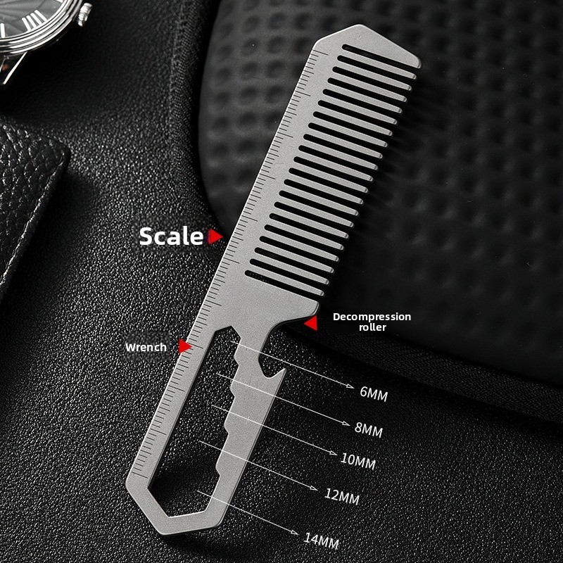 หวีอเนกประสงค์โลหะผสมไทเทเนียม - Comb Pocket Titanium บทวิจารณ์และราคา