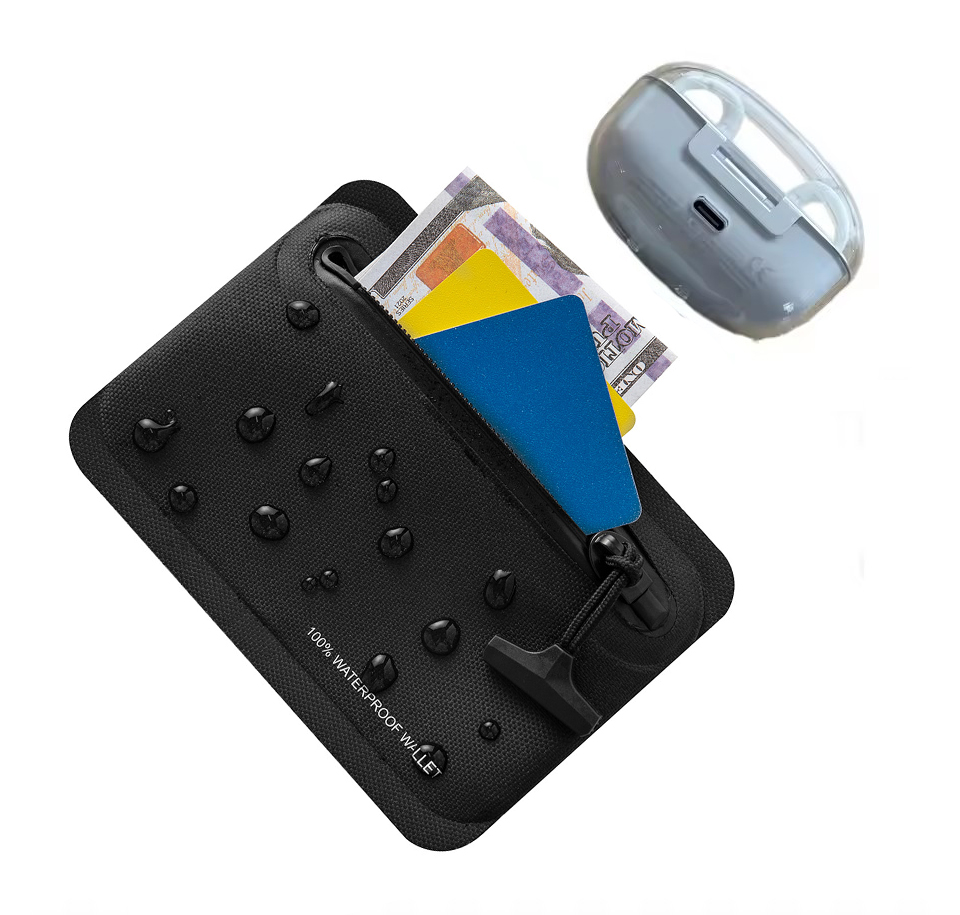 กระเป๋าใส่เหรียญซิปกันน้ำ 100% - Leather Edc. Carry Pouch บทวิจารณ์และราคา
