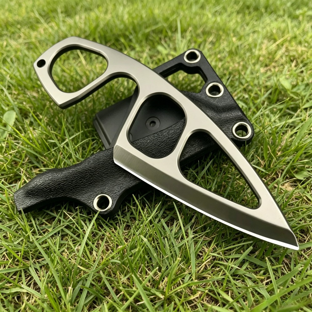 มีดคอแข็งแรงทนทาน ใบมีด 440C พ - Edc Carry Pocket Knife บทวิจารณ์และราคา