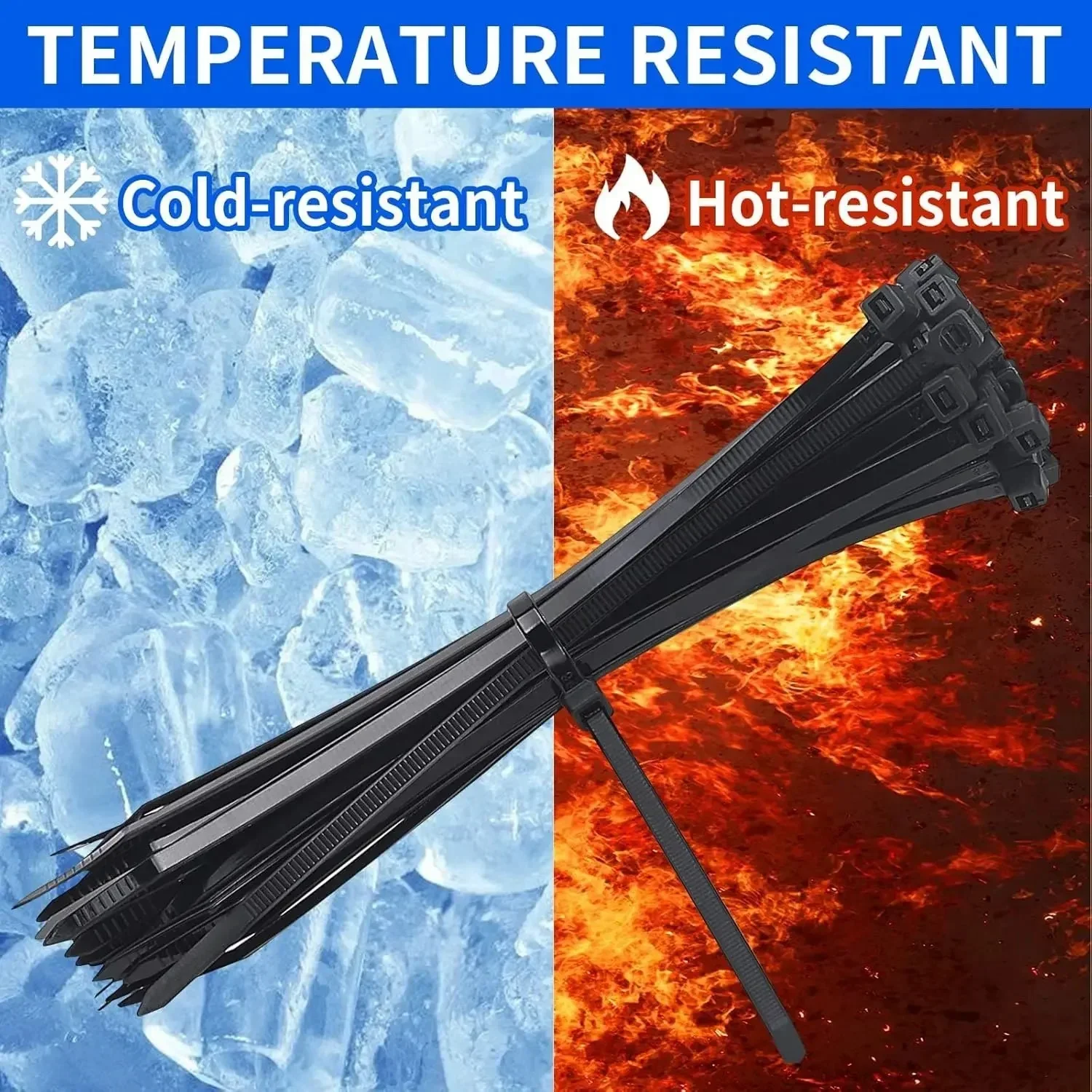 สายรัดเคเบิลไนลอนแบบใช้ซ้ำได้  - Gear Tie Reusable บทวิจารณ์และราคา