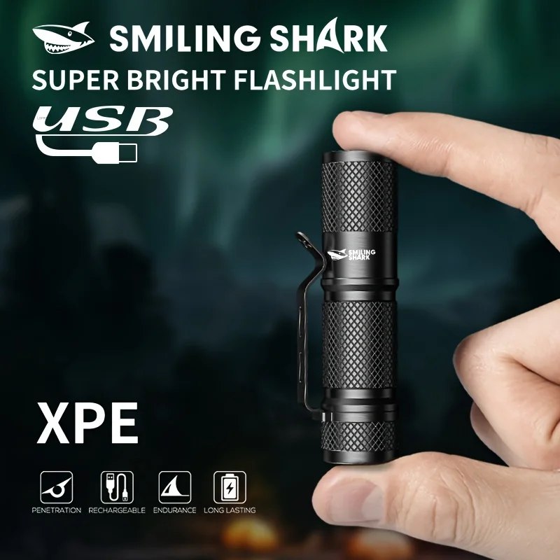 SMILING SHARK ไฟฉาย LED ขนาดเล - Edc Every Day Carry おもちゃ บทวิจารณ์และราคา