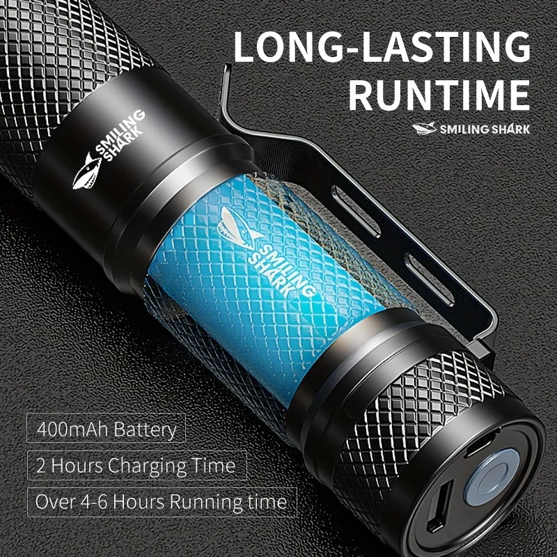 SMILING SHARK ไฟฉาย LED ขนาดเล - Edc Every Day Carry おもちゃ บทวิจารณ์และราคา
