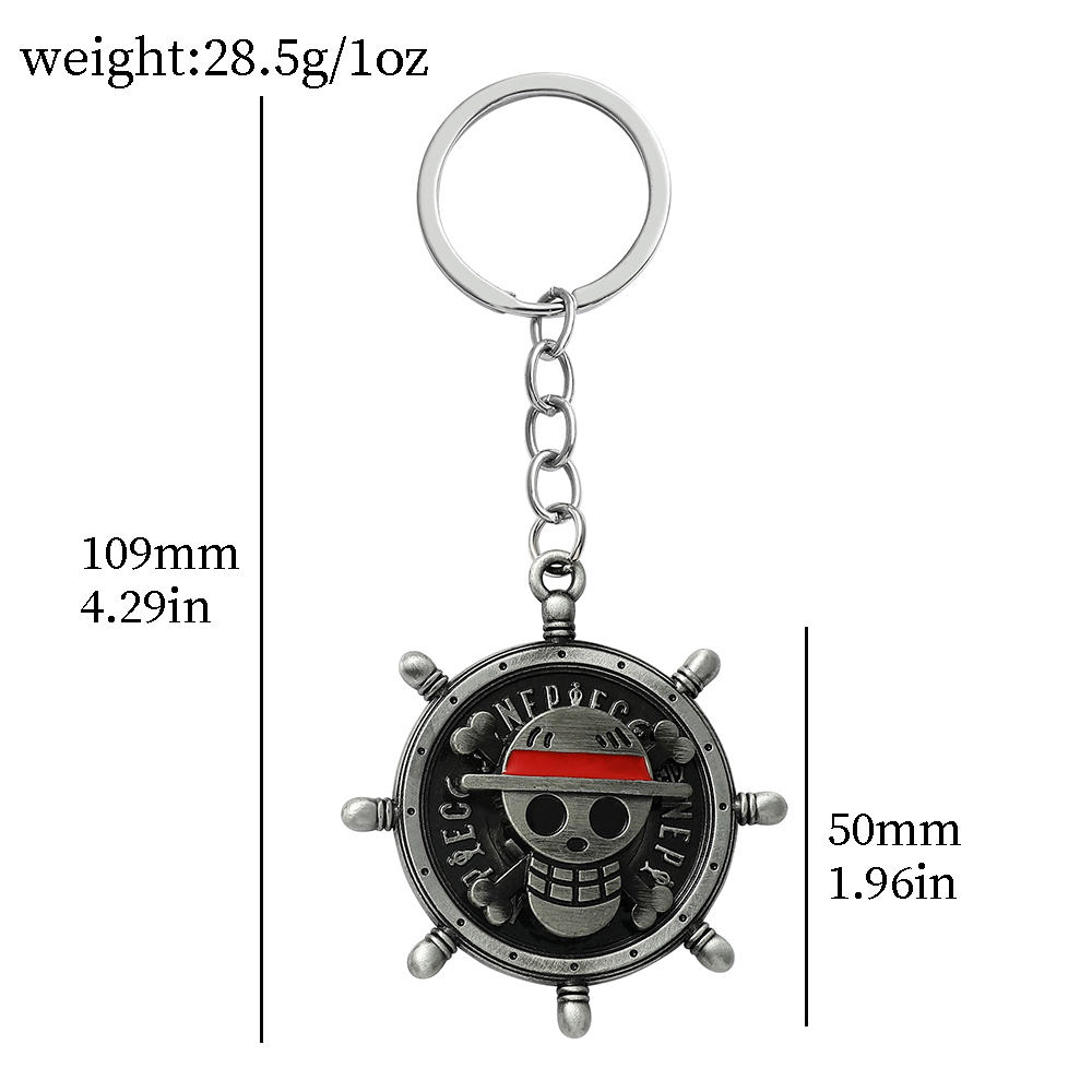 พวงกุญแจอนิเมะวันพีซ ลูฟี่ หมว - Carabiner Keychain บทวิจารณ์และราคา