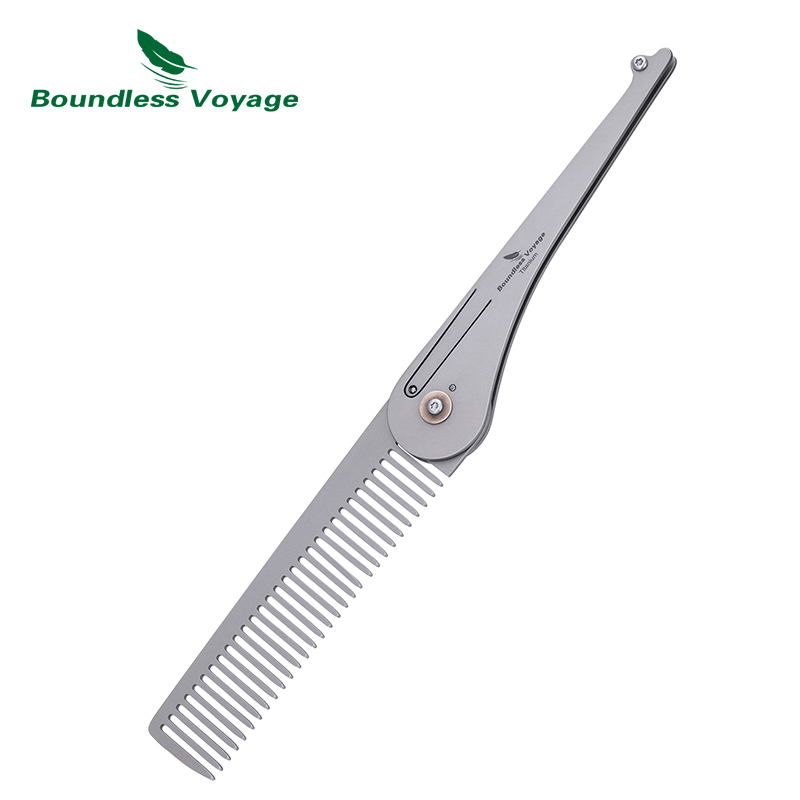 หวีพับไทเทเนียมหวีผมเดินทางน้ํ - Comb Pocket Titanium บทวิจารณ์และราคา