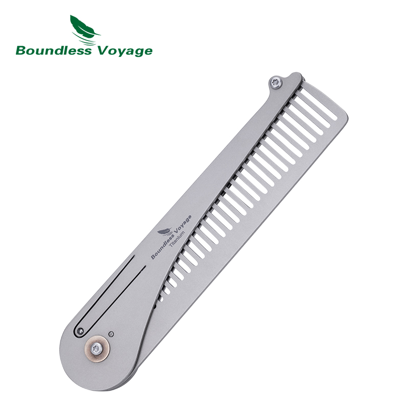 หวีพับไทเทเนียมหวีผมเดินทางน้ํ - Comb Pocket Titanium บทวิจารณ์และราคา