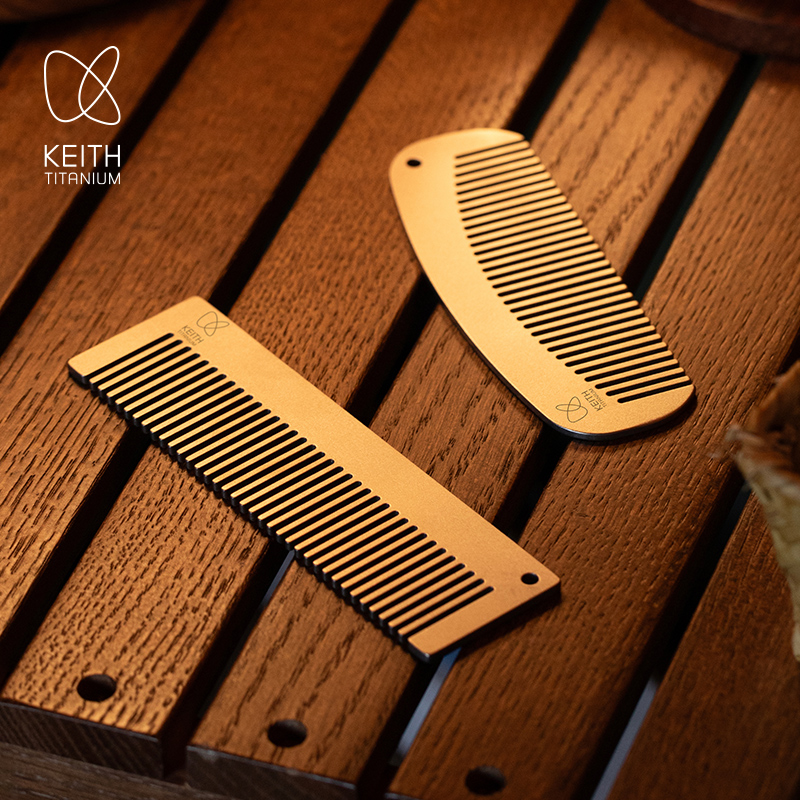 หวีกระเป๋า KEITH ไทเทเนียมสำหร - Comb Pocket Titanium บทวิจารณ์และราคา