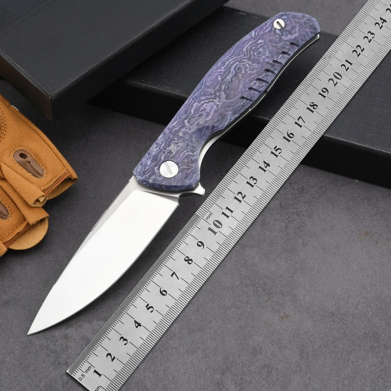 มีดพับสำหรับตั้งแคมป์กลางแจ้ง  - Edc Carry Pocket Knife บทวิจารณ์และราคา