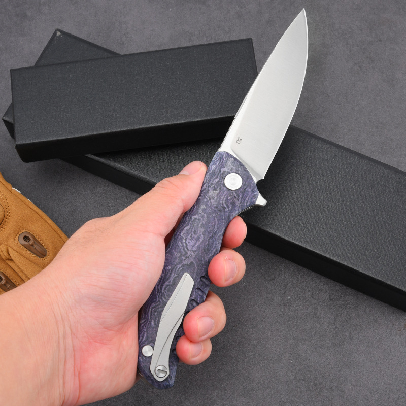 มีดพับสำหรับตั้งแคมป์กลางแจ้ง  - Edc Carry Pocket Knife บทวิจารณ์และราคา