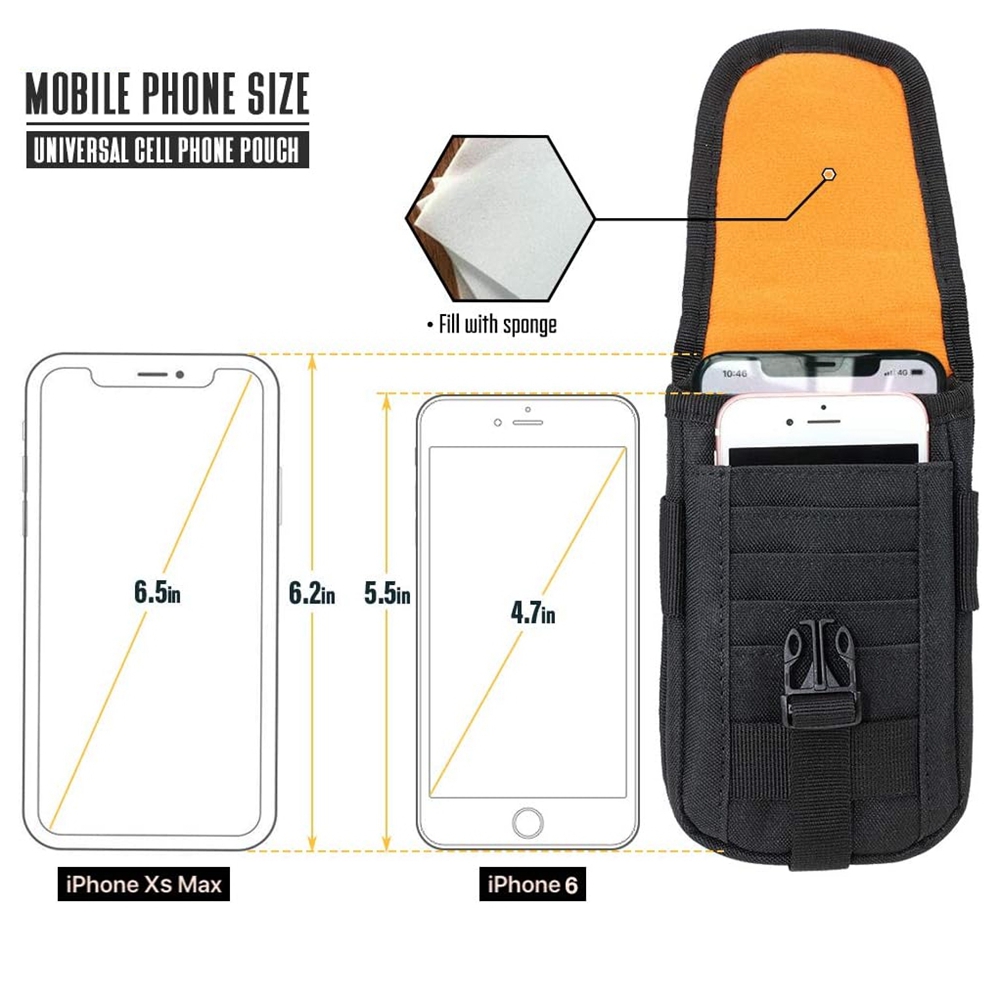 กระเป๋าใส่โทรศัพท์แบบยุทธวิธี  - Edc Everyday Carry บทวิจารณ์และราคา