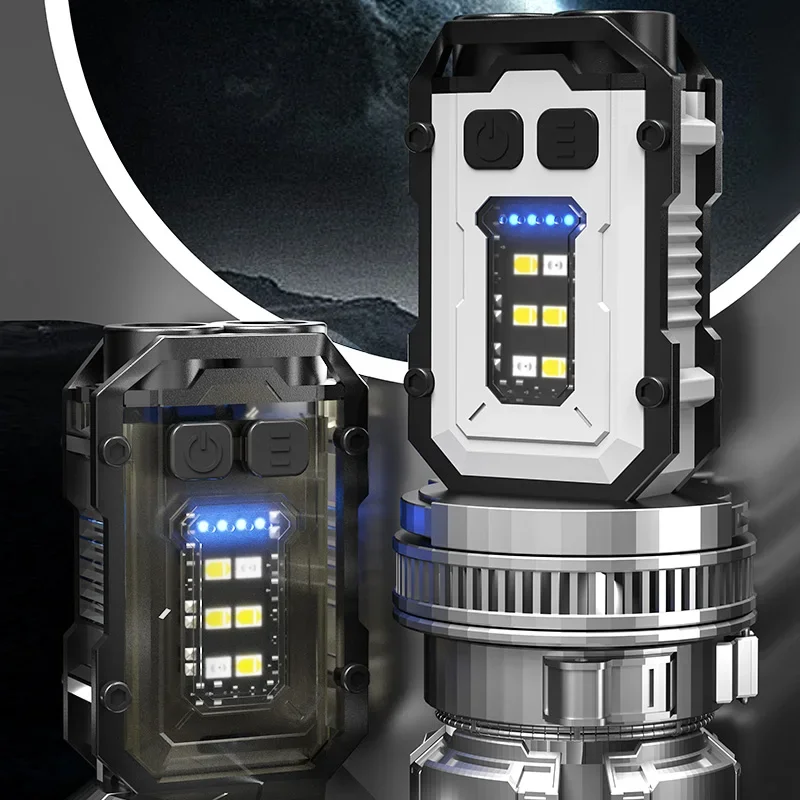 Super Bright พ็อกเก็ตที่มีประส - Edc Carry Flashlight บทวิจารณ์และราคา