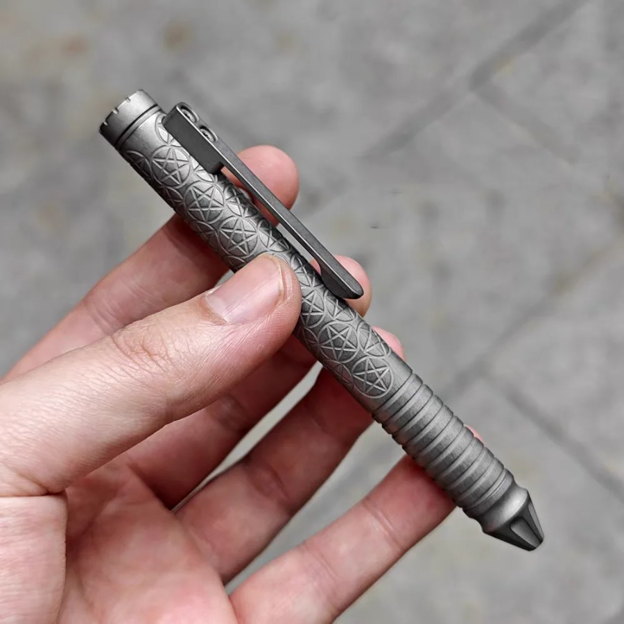 สำหรับปากกาโลหะผสมไทเทเนียม ED - Edc Every Day Carry おもちゃ บทวิจารณ์และราคา