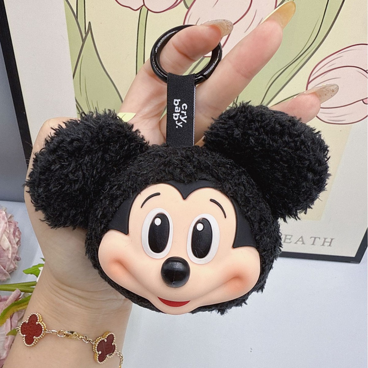 พวงกุญแจตุ๊กตามิกกี้มินนี่ น่า - Carabiner Keychain บทวิจารณ์และราคา