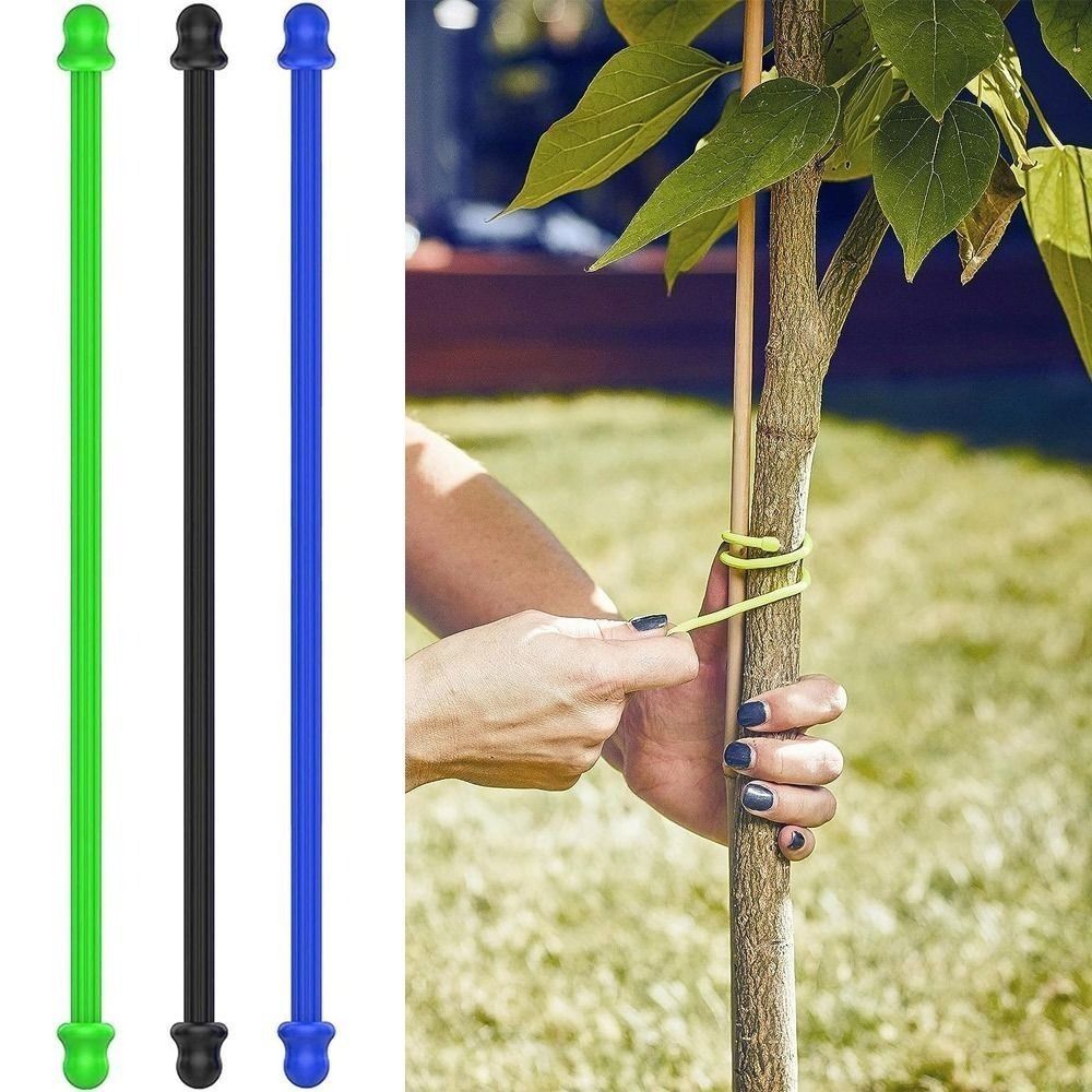ซิลิโคนดั้งเดิม5ชิ้น, แกนเหล็ก - Gear Tie Reusable บทวิจารณ์และราคา