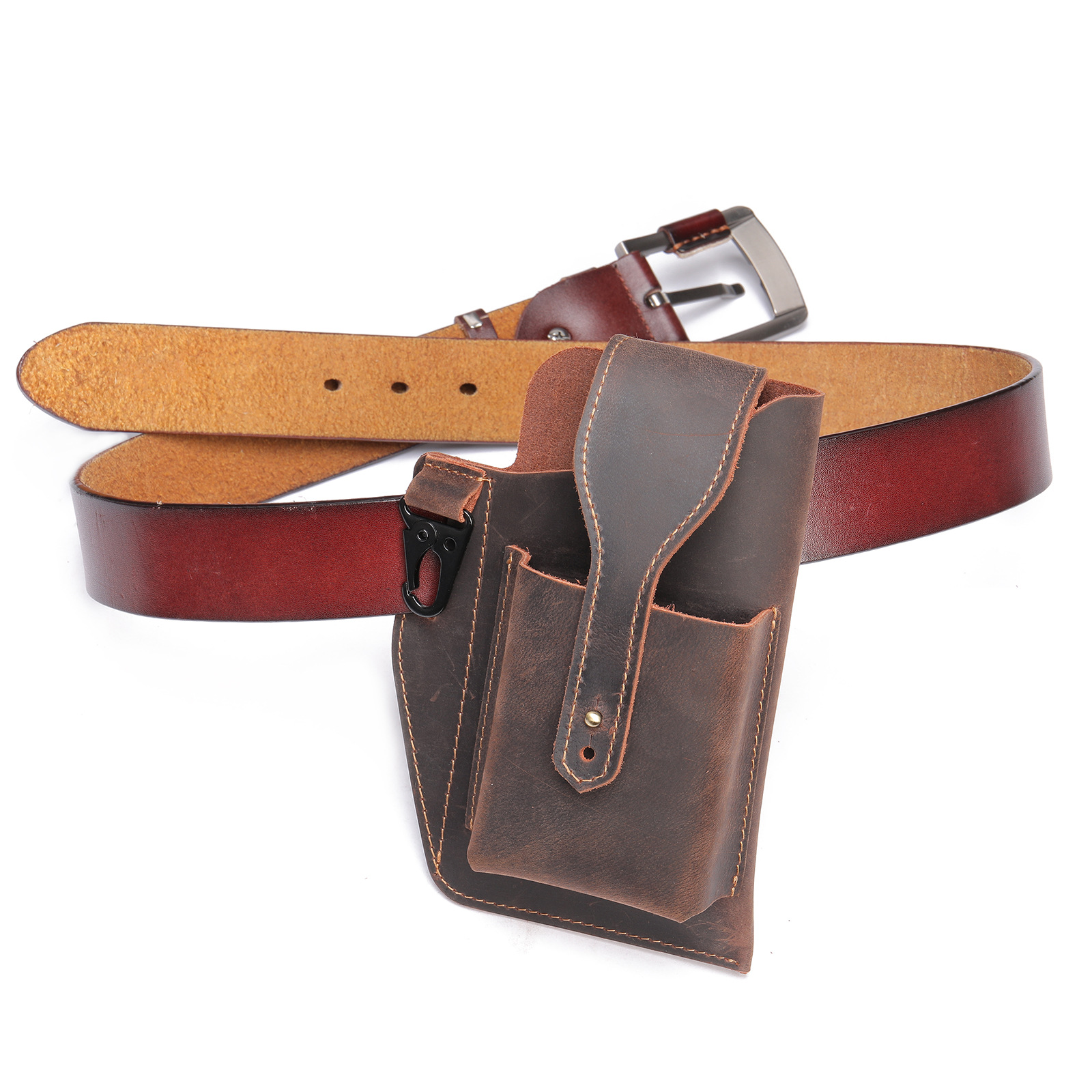 ซองใส่โทรศัพท์หนังแท้ Crazy Ho - Leather Edc. Carry Pouch บทวิจารณ์และราคา