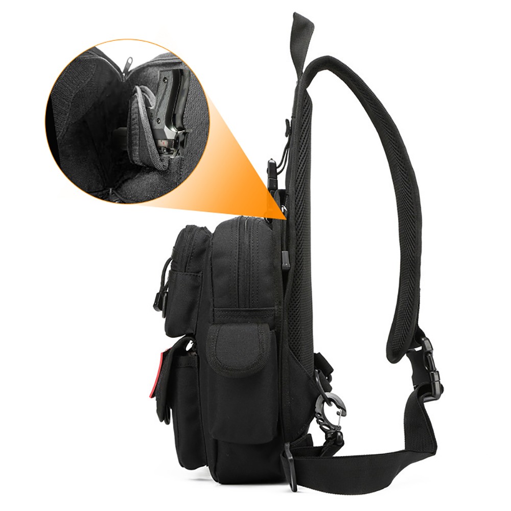 กระเป๋าใส่ปืนพกแบบซ่อน กระเป๋า - Edc Concealed Carry Backpack บทวิจารณ์และราคา