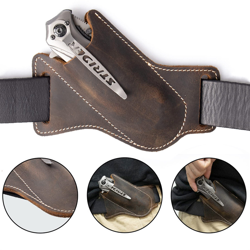 กระเป๋าใส่อุปกรณ์เอาตัวรอดกลาง - Leather Edc. Carry Pouch บทวิจารณ์และราคา