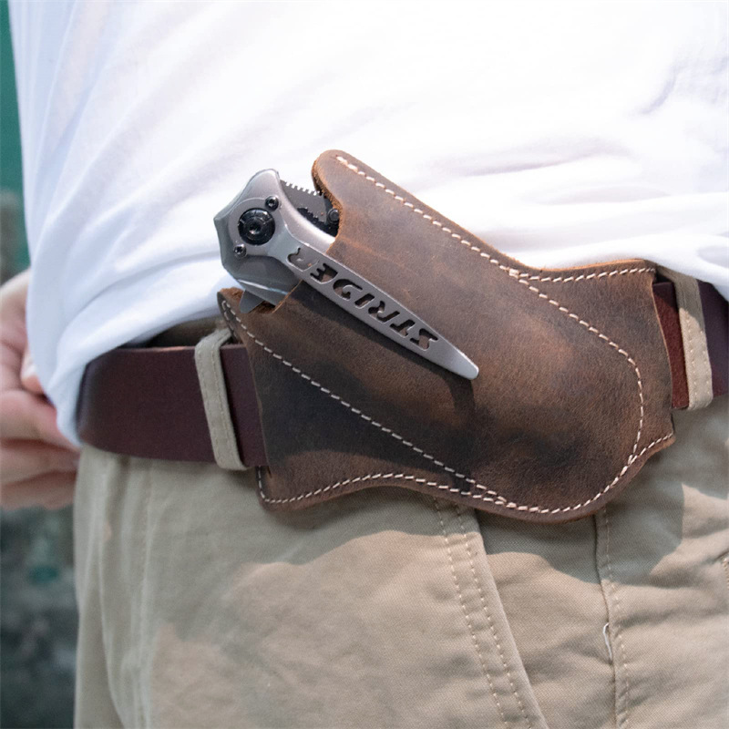 กระเป๋าใส่อุปกรณ์เอาตัวรอดกลาง - Leather Edc. Carry Pouch บทวิจารณ์และราคา