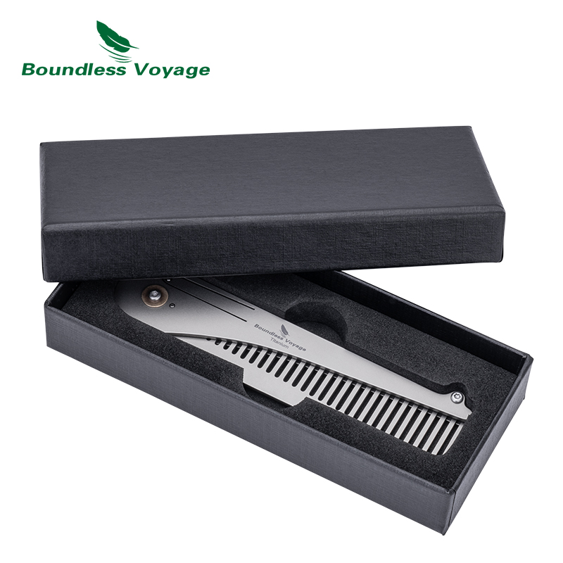 Boundless Voyage ไทเทเนียมหวีพ - Comb Pocket Titanium บทวิจารณ์และราคา