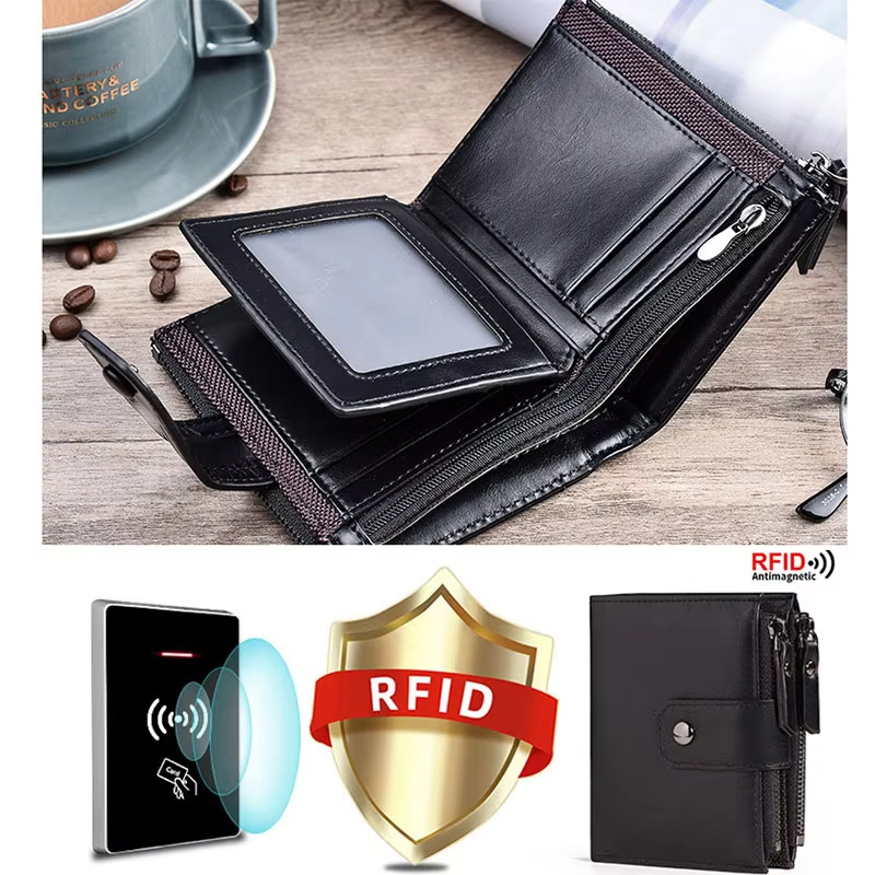 สำหรับผู้ชาย RFID กระเป๋าสตางค - Money Clip Magnetic บทวิจารณ์และราคา