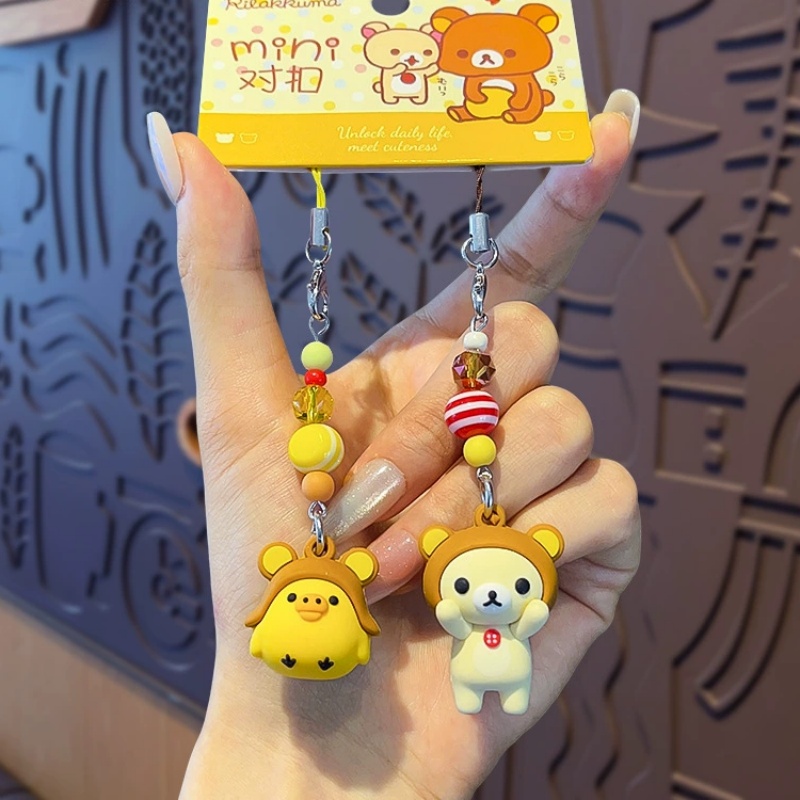พวงกุญแจริลัคคุมะน่ารัก พร้อมจ - Carabiner Keychain บทวิจารณ์และราคา