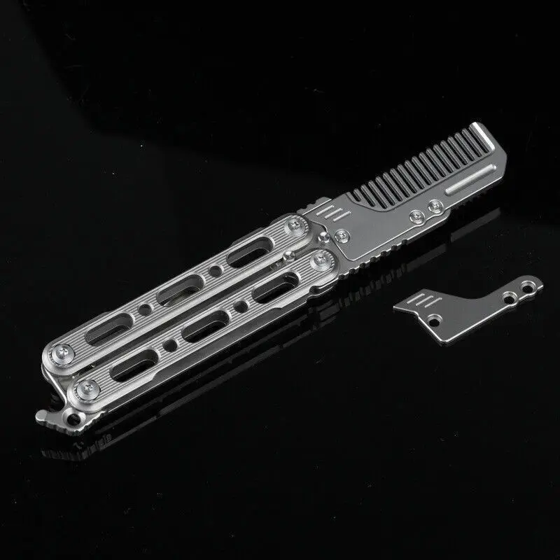 FEGVE EDC ที่เปิดหวีโลหะผสมไทเ - Comb Pocket Titanium บทวิจารณ์และราคา