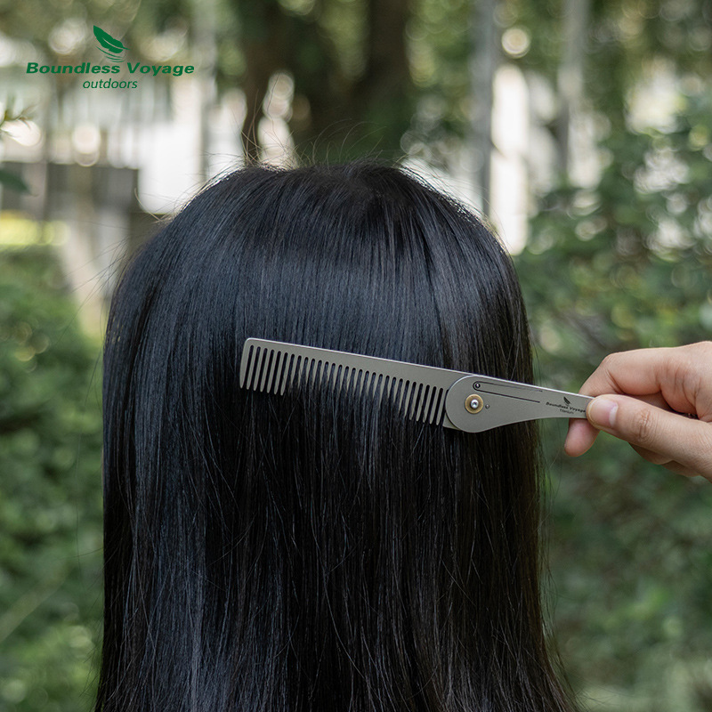หวีผมไทเทเนียมบริสุทธิ์, หวีนว - Comb Pocket Titanium บทวิจารณ์และราคา