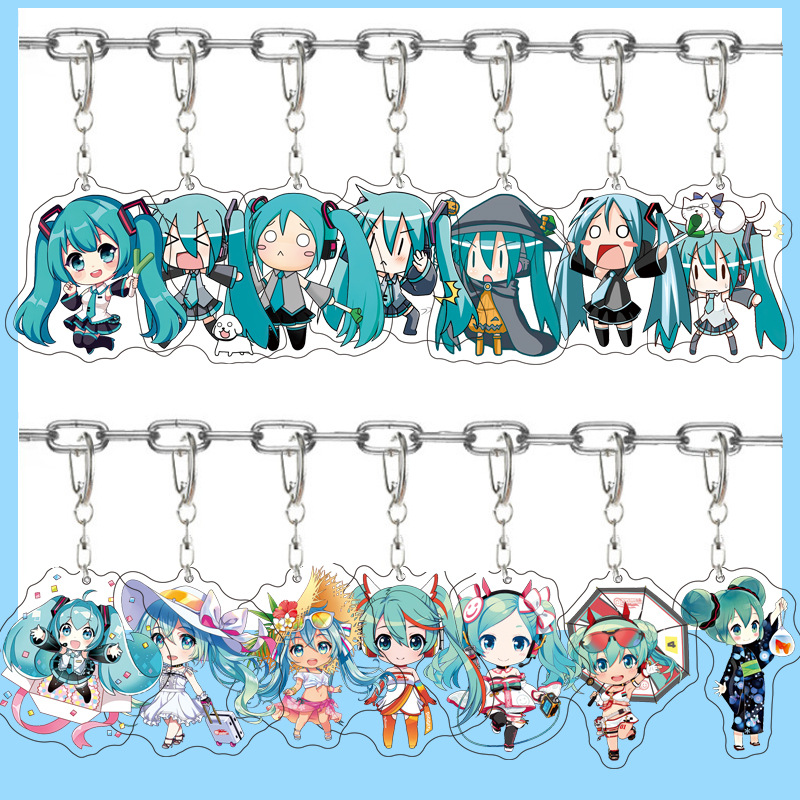 พวงกุญแจอะคริลิกน่ารักลายฮัตสึ - Carabiner Keychain บทวิจารณ์และราคา