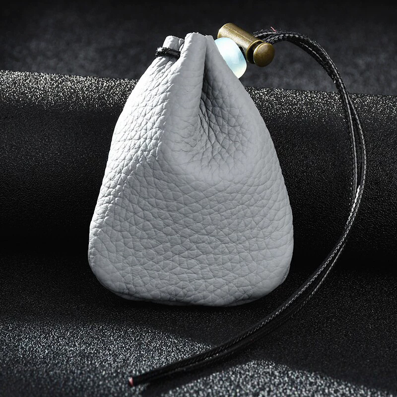 กระเป๋าหนังแท้พรีเมียมแบบมีเชื - Leather Edc. Carry Pouch บทวิจารณ์และราคา
