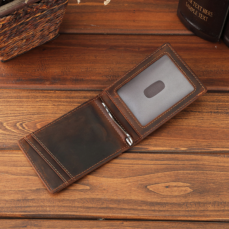 กระเป๋าสตางค์คลิปเงินหนังแท้สำ - Money Clip Magnetic บทวิจารณ์และราคา